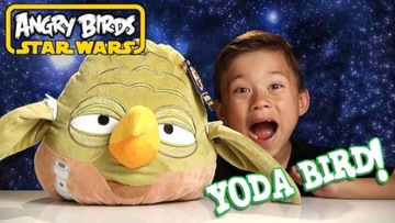 Большой талисман Angry Birds Star Wars Йода 21см