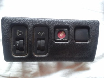 PRZEŁĄCZNIK ŚWIATEŁ AIRBAG PEUGEOT 206 9625038877