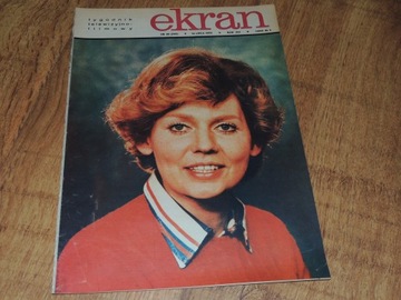 EKRAN 29/1972 Bożena Walter M. Komorowska B Lafont