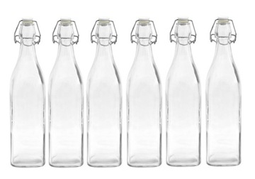 6x BUTELKA 0,5L Z KAPSLEM DO WINA NALEWKI BHK05