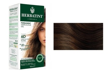 HERBATINT Farba do włosów 6D Ciemny Złoty Blond