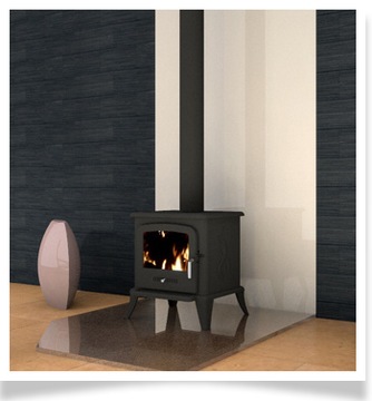 фото ориг. №5, Bookbinder stove freestanding goat k7 cast iron eco-project fireplace 5 kw+ for a gift