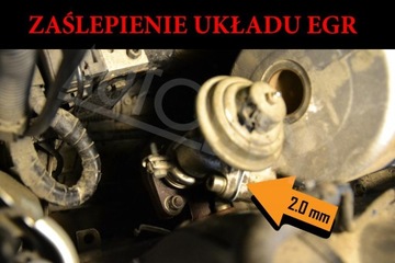 Заглушка EGR 2,0 мм 1,7 1,9 SDI VW SKODA SEAT