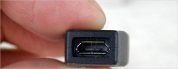 Złączka adapter gniazdo-wtyk USB micro USB F-M