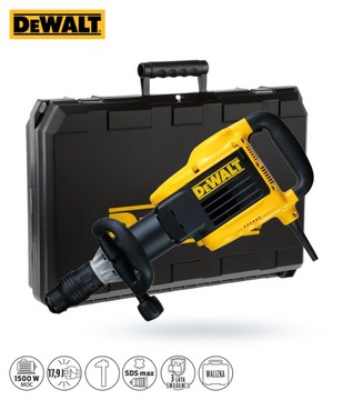 Отбойный молоток DeWalt D25899K 1500 17.9j SDSmax