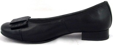 Czółenka Jezioro 043 skóra czarne r. 41