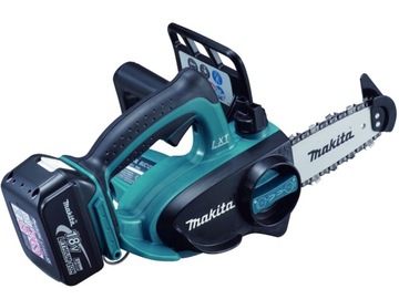 Бензопила Makita DUC122RTE, пила в чемодане, 18В