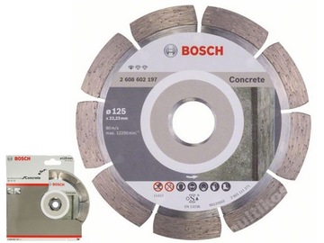 BOSCH Tarcza diamentowa DO BETONU 125 x22,2