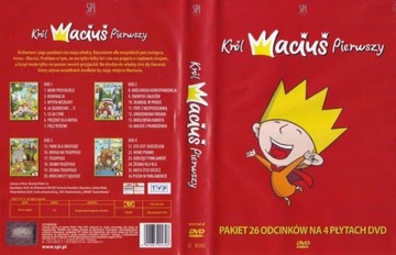 KRÓL MACIUŚ PIERWSZY ********* ZESTAW 4 NOWYCH DVD