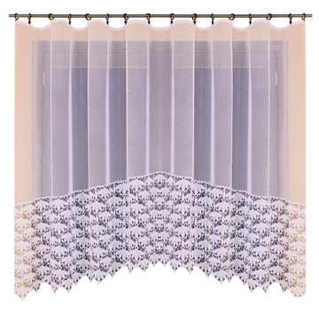 GOTOWA FIRANA ŻAKARDOWA AŻUR 300x150cm 336151