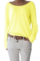 Mikos Sweter damski oversize długi rękaw 632