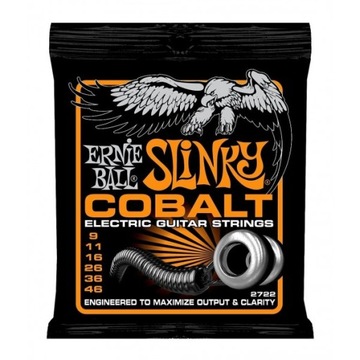 Ernie Ball EB2722 Cobalt 9-46 struny do gitary elektrycznej KOMPLET