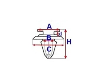 НАКЛАДКА/БАГАЖНИК/КРЫШКА НА КРЫЛО HONDA CIVIC 06-11/CR-V 02-12/HR-V