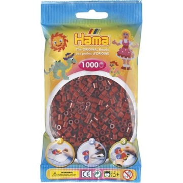 Hama Midi 20730 Koraliki Burgundowe 1000 szt.