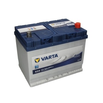 AKUMULATOR VARTA E23 70AH 630A JAPOŃCZYK