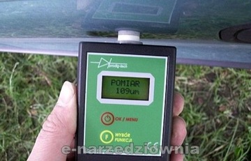 ИЗМЕРИТЕЛЬ ТОЛЩИНОМЕРА КРАСКИ GL-2B Fe + ALU + ZN + BAT