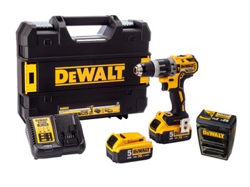 DCD796P2 DeWalt WKRĘTARKA 18V 2x5,0Ah UDAR + BITY