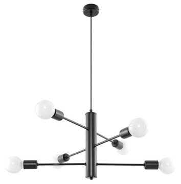 Designerska Lampa Sufitowa Wisząca Loft DUOMO 6