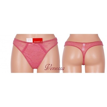 Кружевные стринги Triumph Sensual Светло-розовые 44