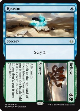 MTG Reason / Believe (Rare)