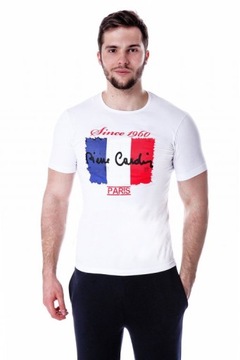 NOWA koszulka PIERRE CARDIN t-shirt biała XL