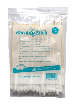 Bamboostick Patyczki do pielęgnacji uszu psa duże