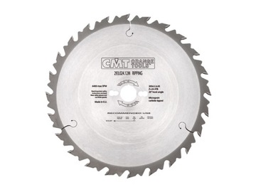 CMT piła do cięcia wzdłużnego 290.250.24M HM D=250