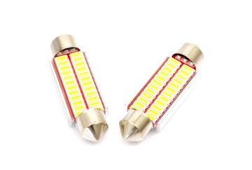 C5W C10W żarówka LED CAN BUS 24SMD 4014 42mm 200lm