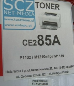 TONER CE285A M1130 P1102 P1109w M1130 1102w M1132 M1130mf 85A 285