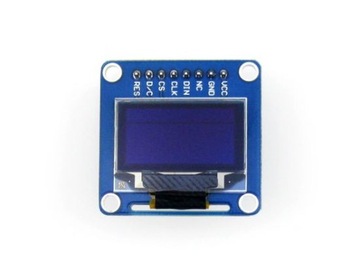 Wyświetlacz 0.96inch OLED, SPI I2C interfaces