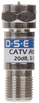 Tłumik stały 20dB DSE TA01-20 5-1000 MHz ABCV
