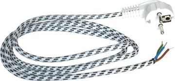 Sznur do Żelazka w oplocie Uniwersalny Przewód Kabel 1,9m