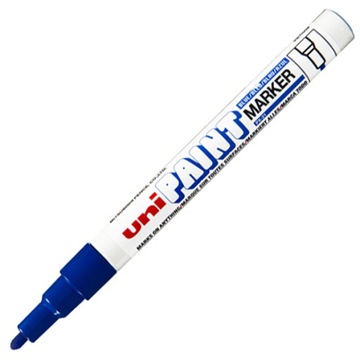 Marker olejowy UNI PX21 niebieski 0,8-1,2 mm