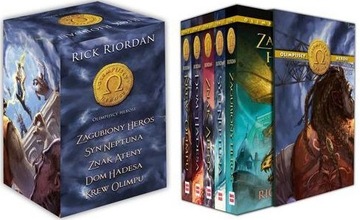 OLIMPIJSCY HEROSI / RICK RIORDAN / PAKIET 5 TOMÓW