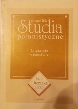 POZNAŃSKIE STUDIA POLONISTYCZNE I(XXI) Literatura