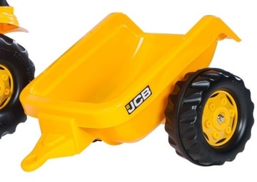 ROLLY TOYS JCB ПЕДАЛЬНЫЙ ТРАКТОР-ВЕДРОВ ПРИЦЕП