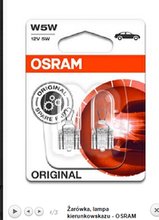 OSRAM ORIGINAL ŻARÓWKI W5W T10 12V 5W 2825 DUO