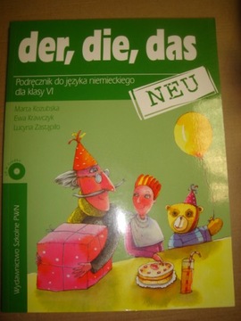 Der,die,das kl.6 podręcznik + kaseta j.niemiecki