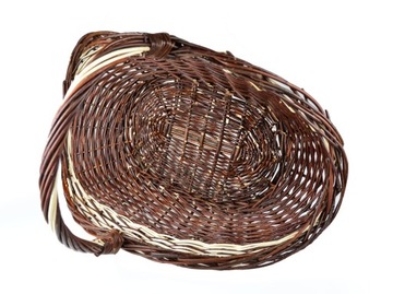 Плетеная корзина WOOD BASKET для камина