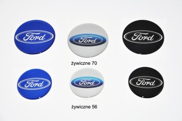 Эмблемы на колпаки FORD 70мм гибкие 4шт.