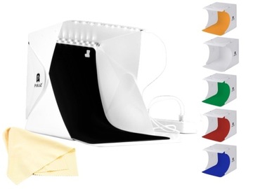 Namiot bezcieniowy PULUZ + 2x lampa LED + 6x Tło