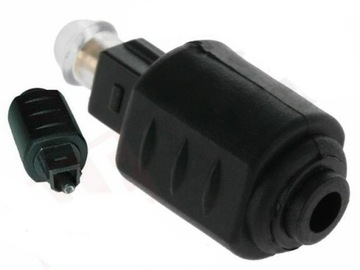 ADAPTER ZLA0902 ZŁĄCZE WTYK TOSLINK - GNIAZDO JACK