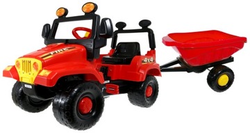 POLSKI POJAZD Autko NA PEDAŁY ROWEREK JEŹDZIK Auto + KASK GRATIS