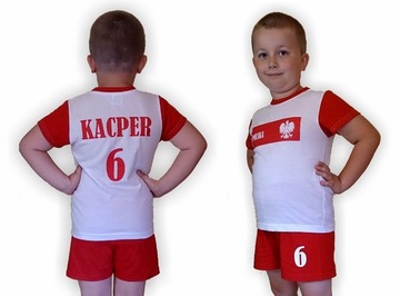 KOMPLET PIŁKARSKI KIBICA Z WŁASNYM IMIENIEM R-168