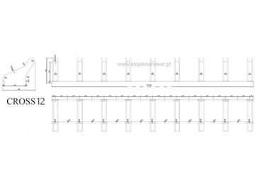СТОЙКА ДЛЯ ВЕЛОСИПЕДОВ НА 12 ВЕЛОСИПЕДОВ ПРОИЗВОДИТЕЛЬ