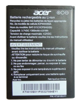 BATERIA ACER BAT-311 Liquid M220 Z200 Z205 Z220