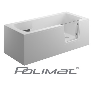 Акриловая ванна POLIMAT 180X80 AVO WHITE HOUSING