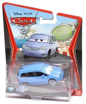 Cars 2 Auta Disney Mini Van Model #45- ALEX VANDEL