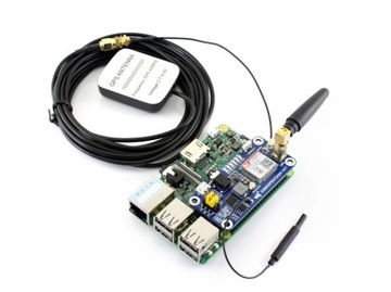 GSM GPRS GNSS GPS Bluetooth HAT для Raspberry Pi