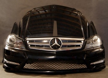 MERCEDES W204 PRZÓD WZMOCNIENIE LAMPY BŁOTNIKI PAS